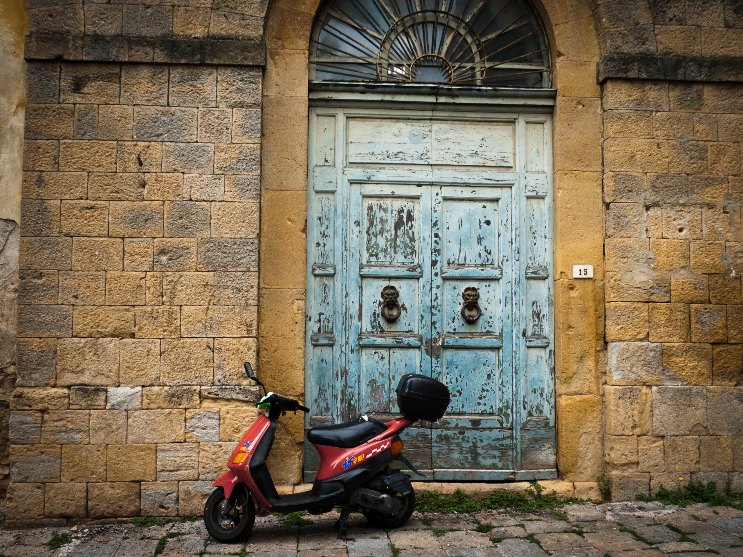 Street scene in Volterra