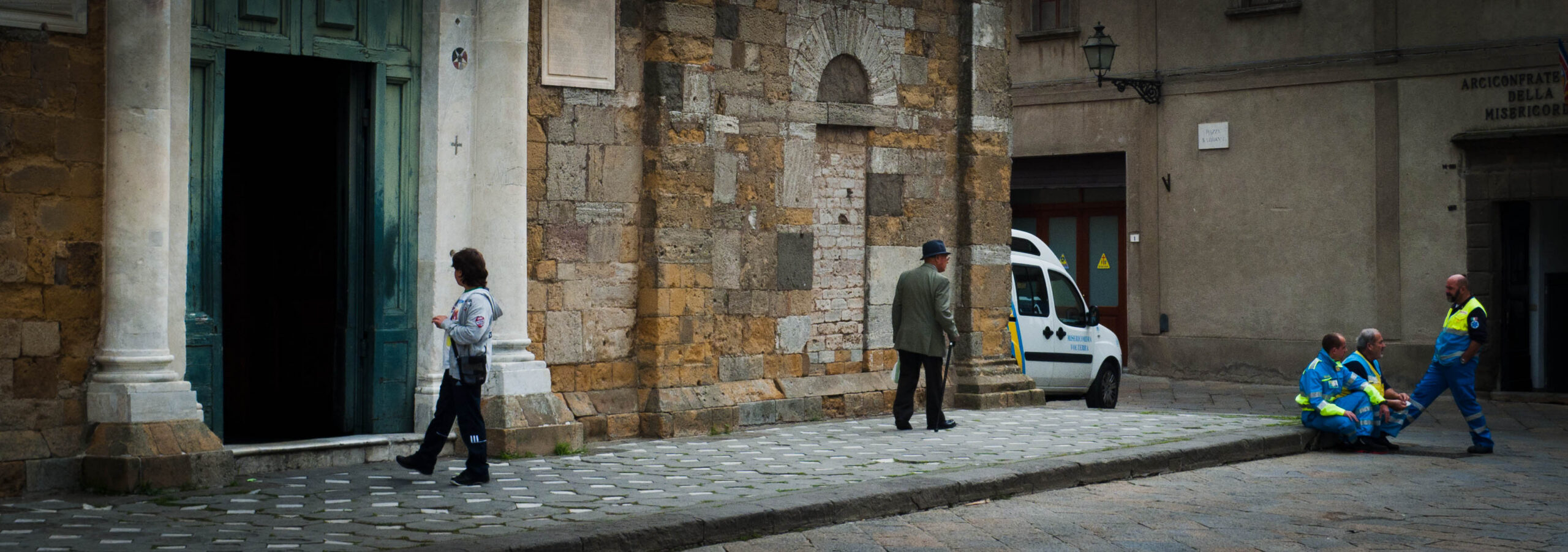 Street scene in Volterra