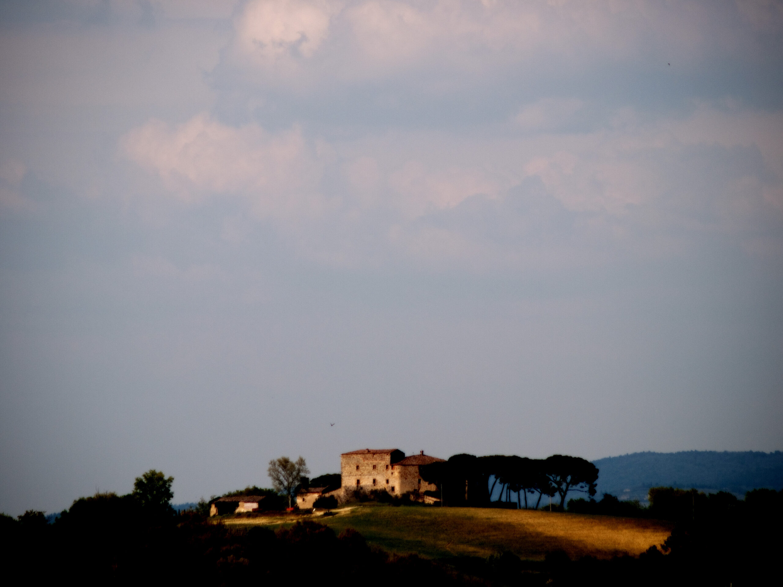 Landscape near Monteriggioni